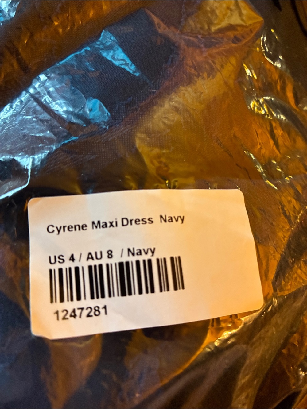 Princess Polly Cyrene Maxi Dress Navy - Picture 8 of 8